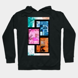 beach collage wall art Hoodie